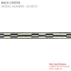 BACK CENTER M-0974