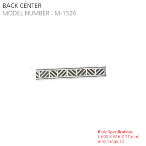 Back Center M-1526