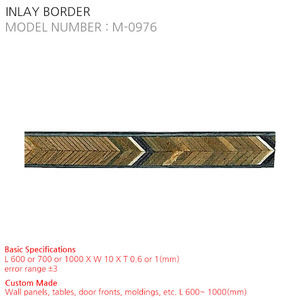 INLAY BORDER M-0976