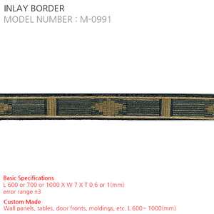 INLAY BORDER M-0991