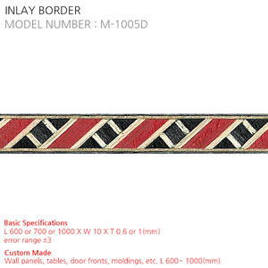 INLAY BORDER M-1005D