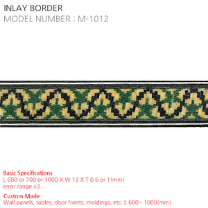 INLAY BORDER M-1012