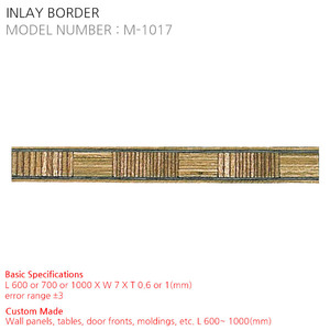 INLAY BORDER M-1017
