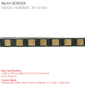 INLAY BORDER M-1018A