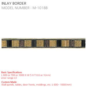 INLAY BORDER M-1018B