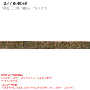 INLAY BORDER M-1019