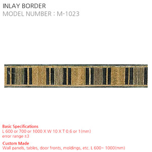 INLAY BORDER M-1023