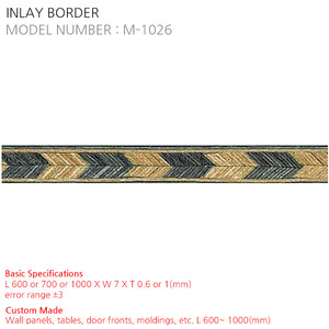 INLAY BORDER M-1026