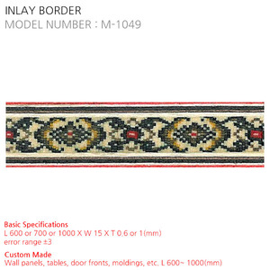 INLAY BORDER M-1049