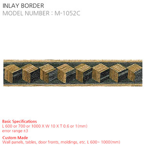 INLAY BORDER M-1052C
