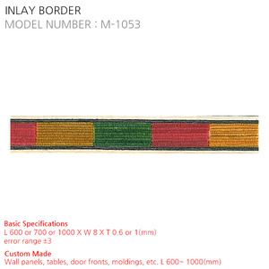 INLAY BORDER M-1053