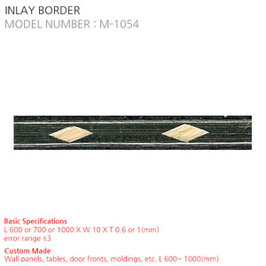 INLAY BORDER M-1054
