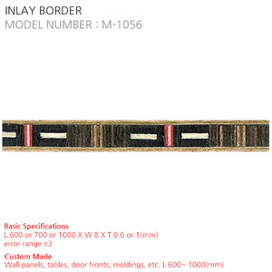 INLAY BORDER M-1056