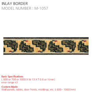 INLAY BORDER M-1057