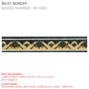 INLAY BORDER M-1060