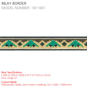 INLAY BORDER M-1061