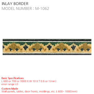 INLAY BORDER M-1062