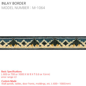 INLAY BORDER M-1064