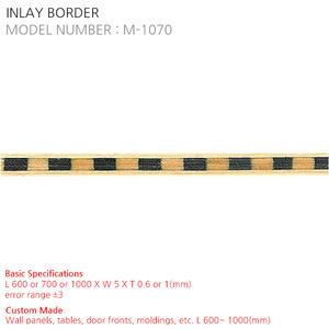 INLAY BORDER M-1070