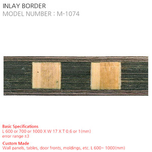 INLAY BORDER M-1074