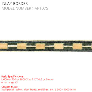 INLAY BORDER M-1075