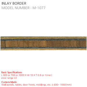 INLAY BORDER M-1077