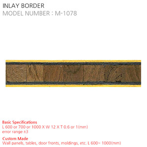 INLAY BORDER M-1078
