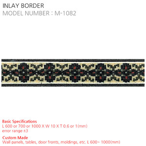 INLAY BORDER M-1082