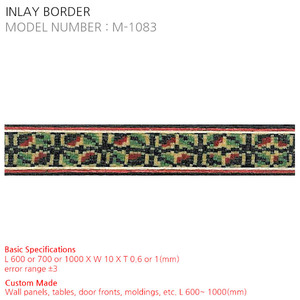 INLAY BORDER M-1083