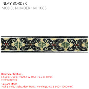 INLAY BORDER M-1085