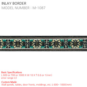 INLAY BORDER M-1087