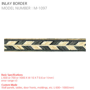 INLAY BORDER M-1097