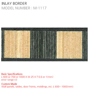 INLAY BORDER M-1117