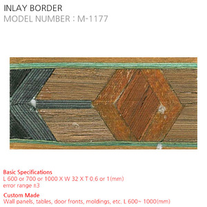 INLAY BORDER M-1177