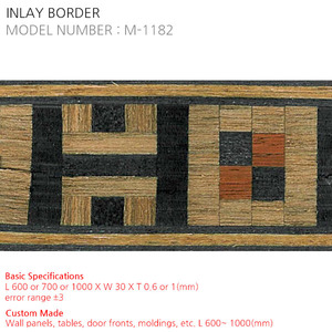 INLAY BORDER M-1182