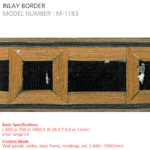 INLAY BORDER M-1183