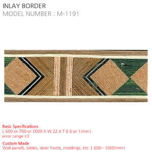 INLAY BORDER M-1191