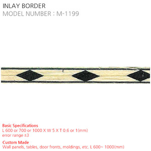 INLAY BORDER M-1199