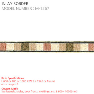 INLAY BORDER M-1267