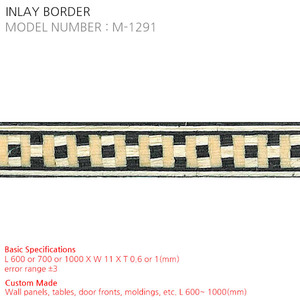INLAY BORDER M-1291