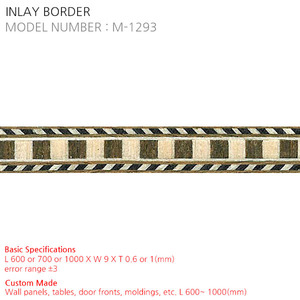 INLAY BORDER M-1293