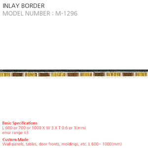 INLAY BORDER M-1296
