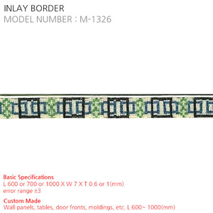 INLAY BORDER M-1326