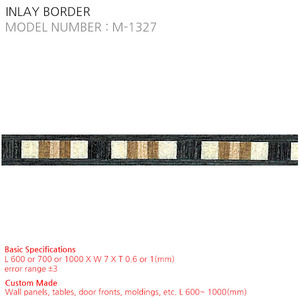INLAY BORDER M-1327