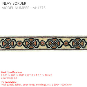 INLAY BORDER M-1375