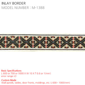 INLAY BORDER M-1388