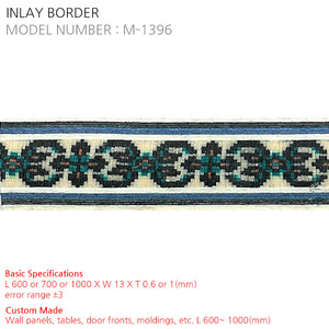 INLAY BORDER M-1396