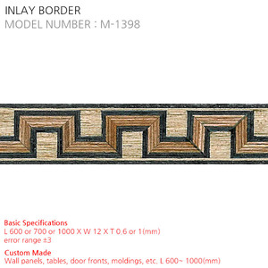 INLAY BORDER M-1398