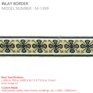 INLAY BORDER M-1399