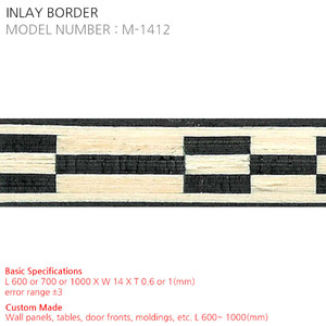 INLAY BORDER M-1412